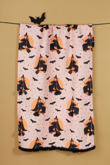 The "Wicked Whimsy" Artisan Kitchen Tea Towel Set of 3