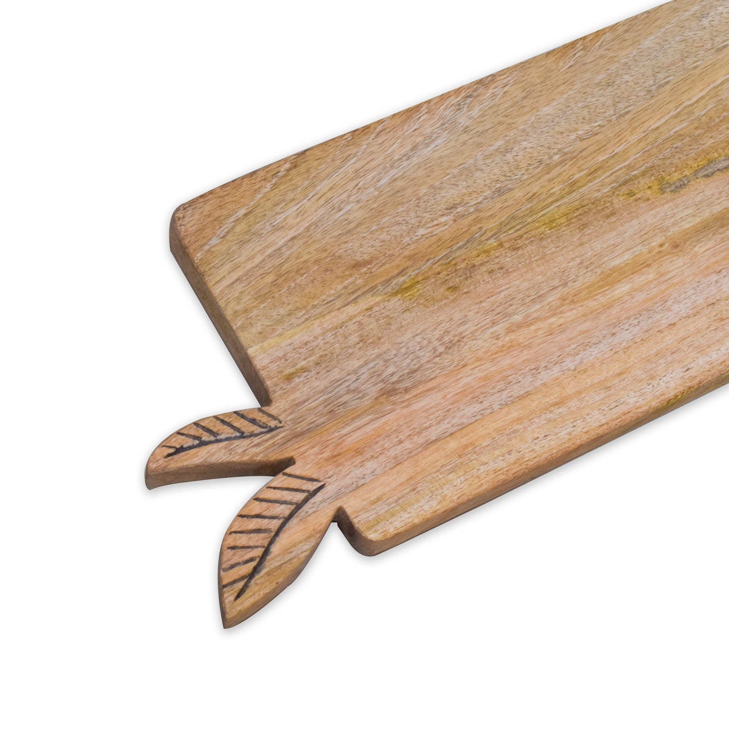 Leaf Mango Wooden Cheese Platter