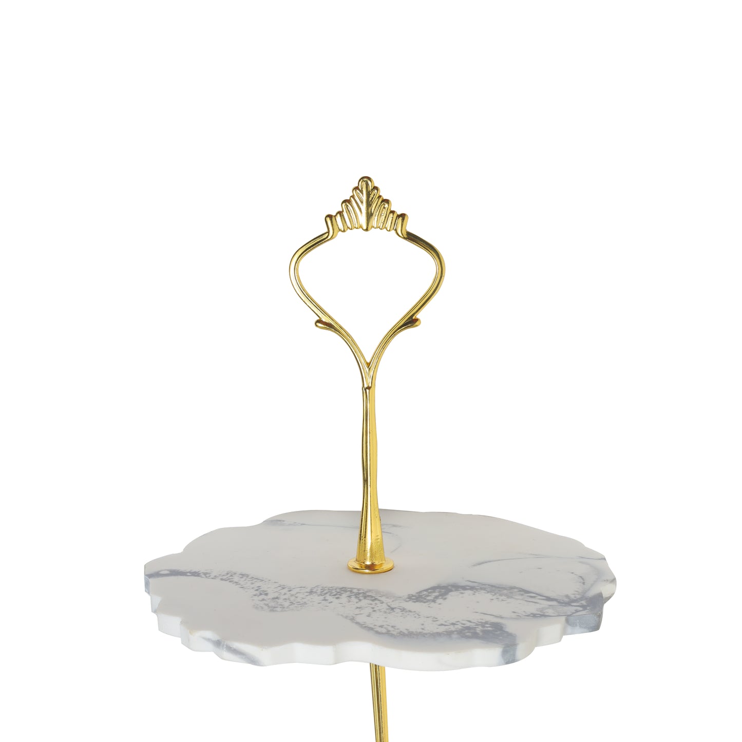 Tiramisu Three-Tier Resin Dessert Stand