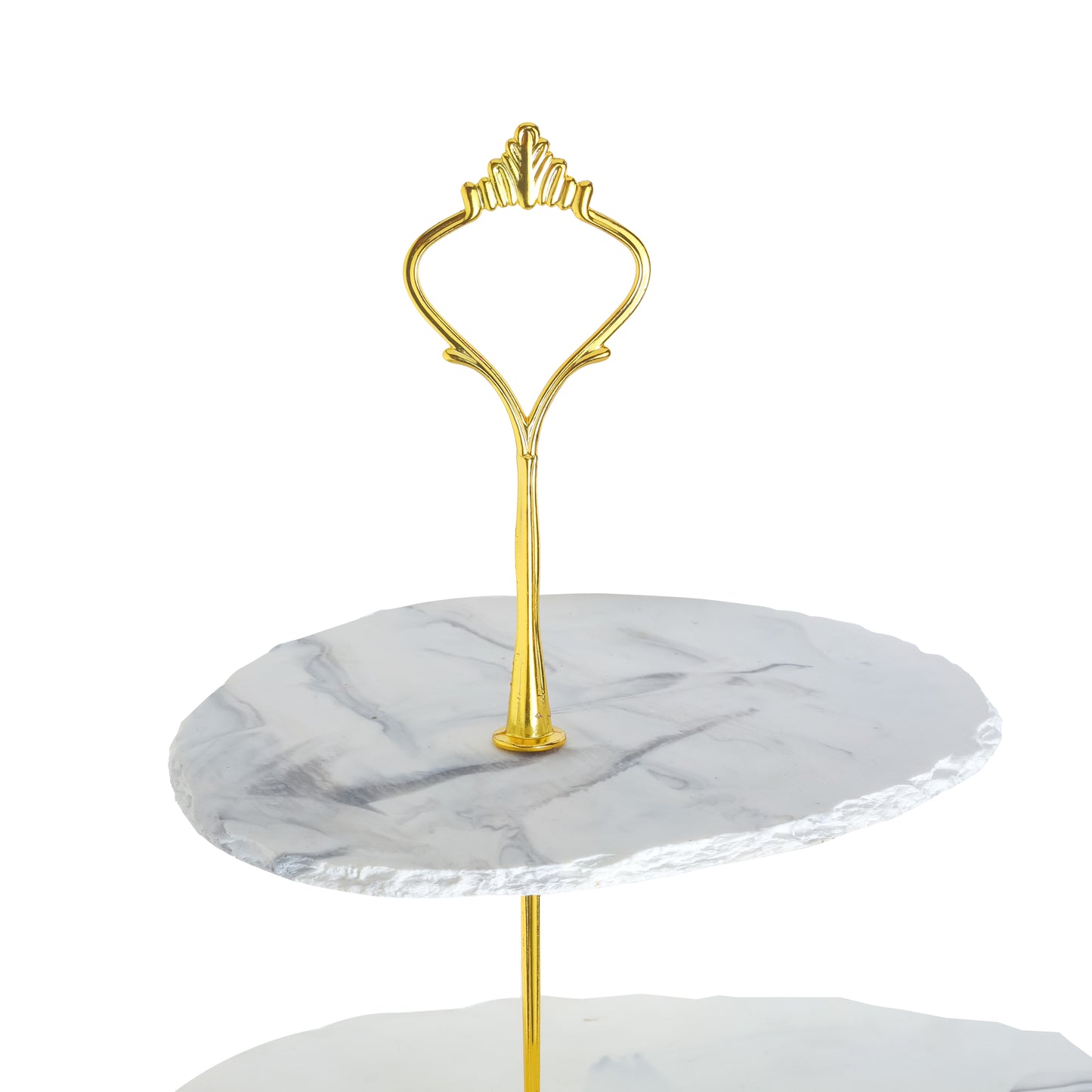 Tiramisu Three-Tier Resin Dessert Stand