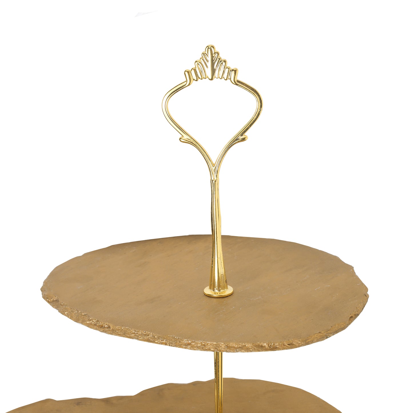 Tiramisu Three-Tier Resin Dessert Stand