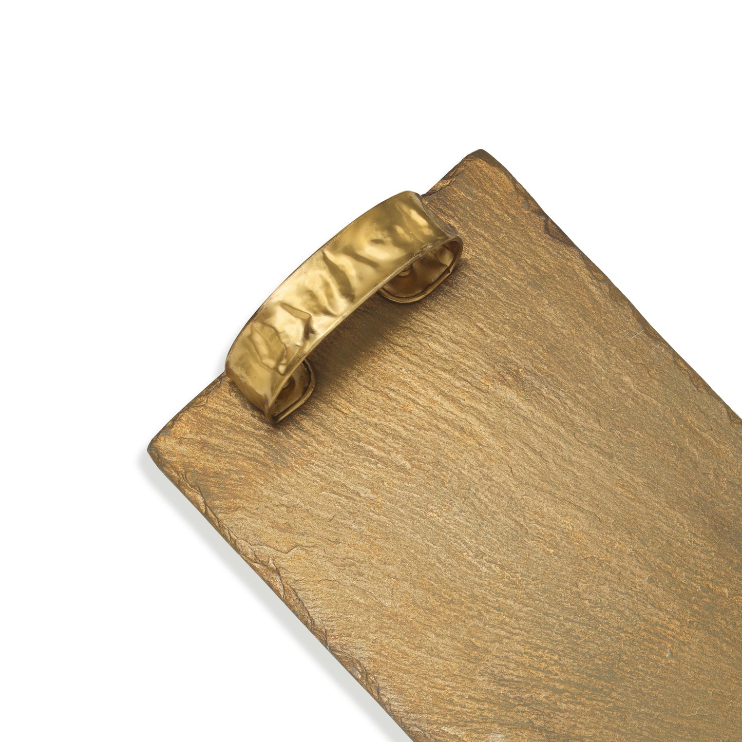 Tiramisu Resin Slate Cheese Platter with Handles