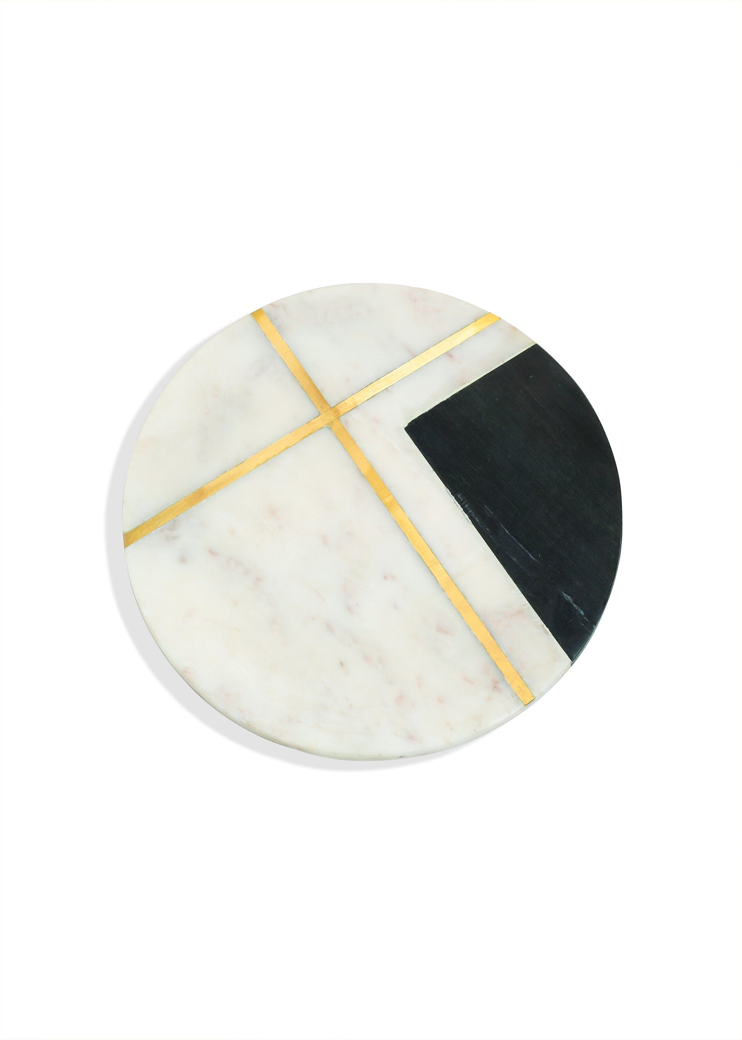 The Classic Monochrome Marble Platter