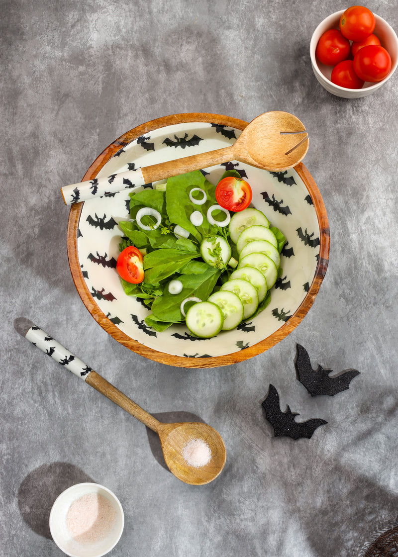 Midnight Flight Bat Salad Bowl Set tiramisuusa