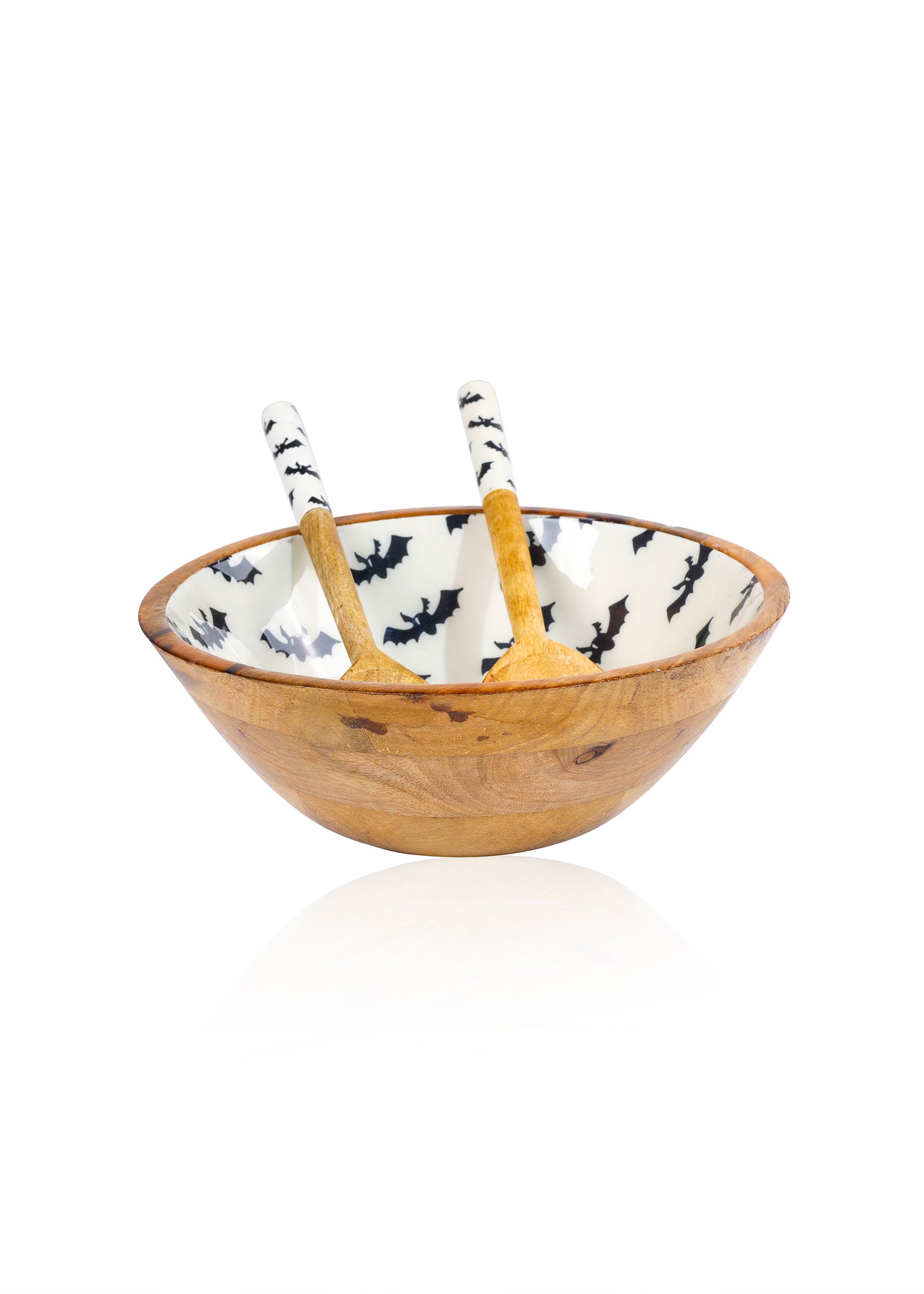 Midnight Flight Bat Salad Bowl Set