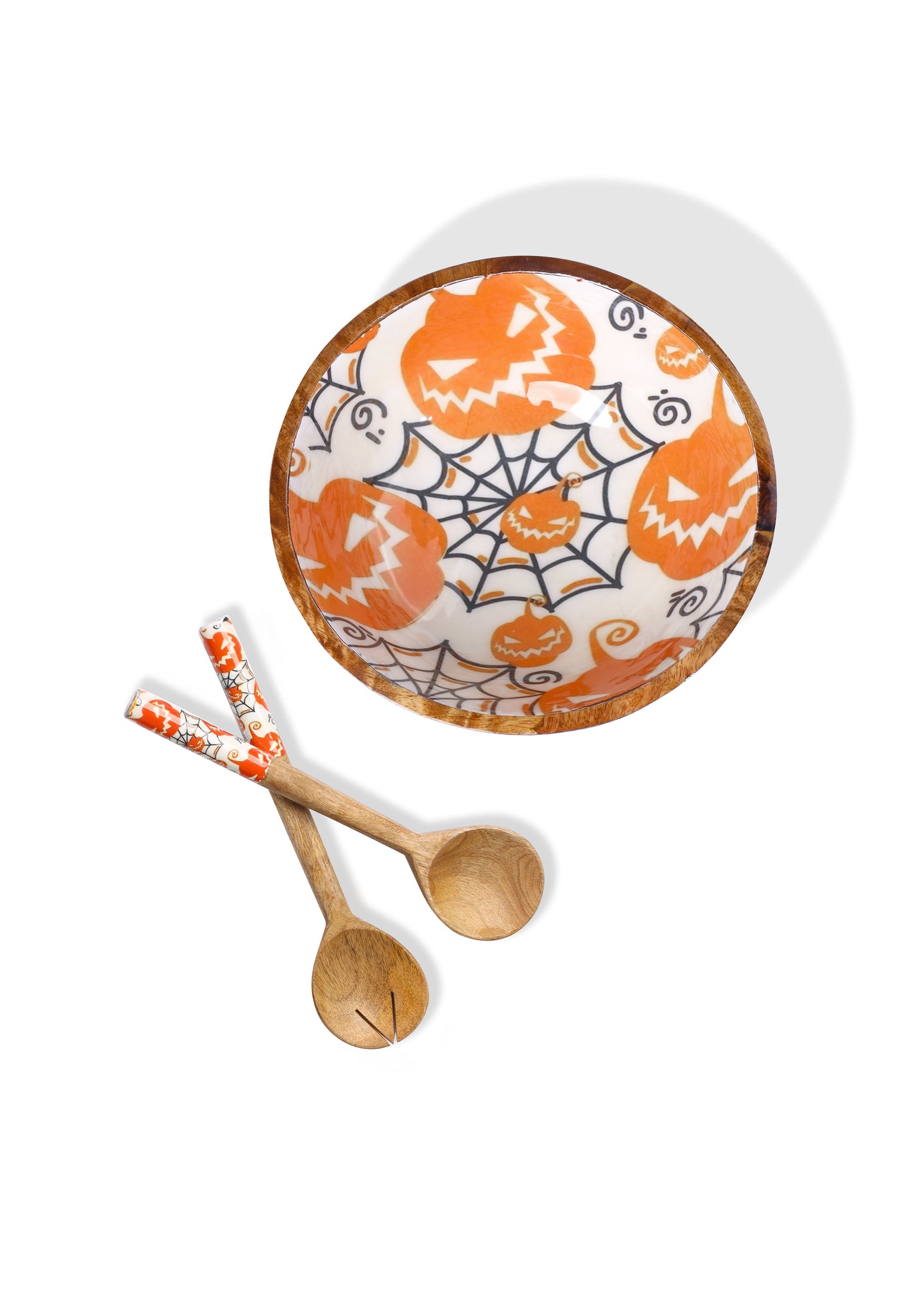 Pumpkin Patch Delight Salad Bowl Set