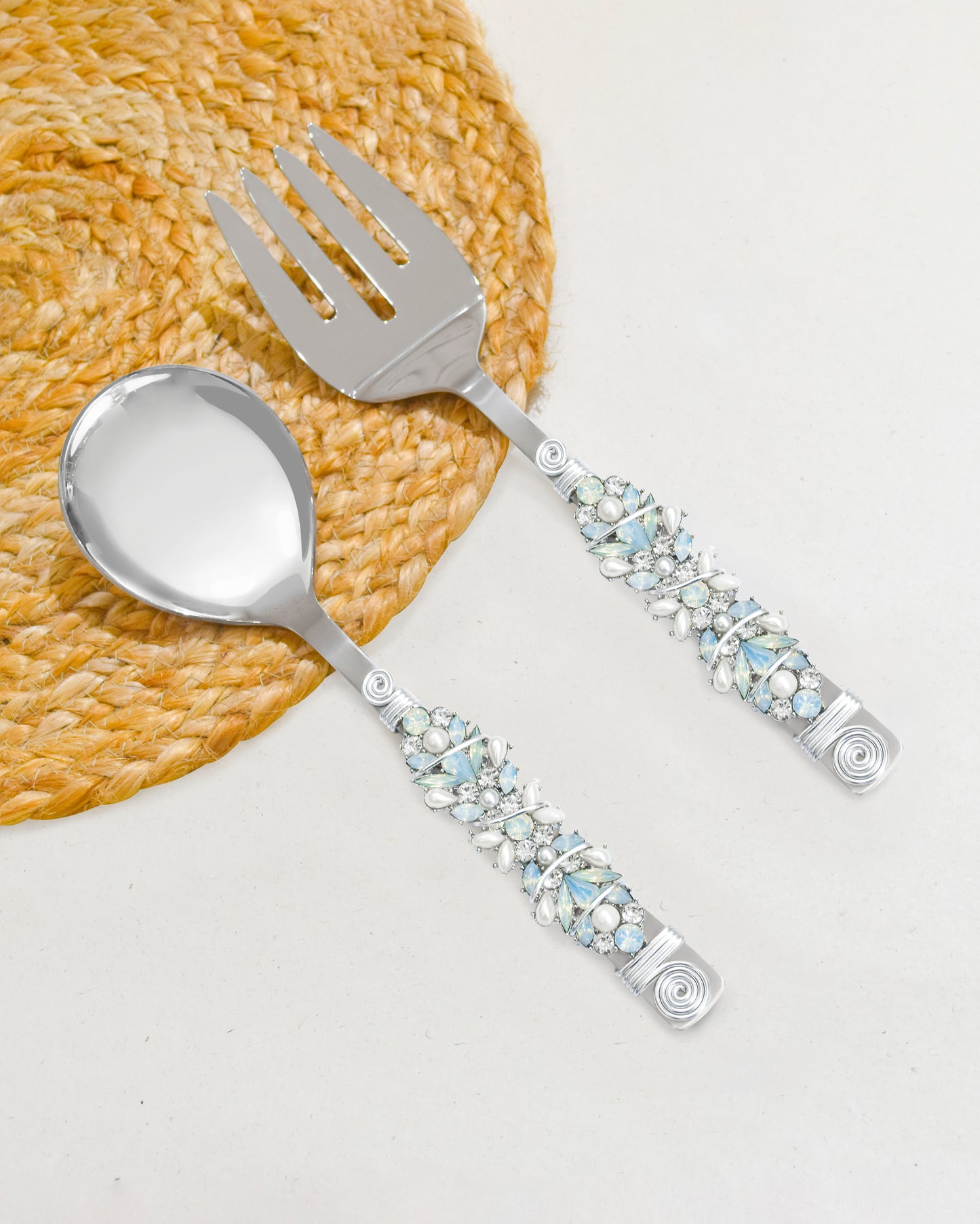 Moon's Aura Salad Server Set