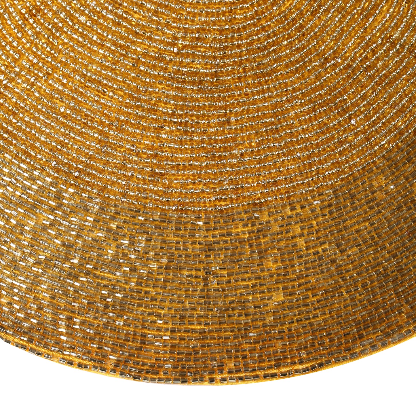Golden Beaded Placemat