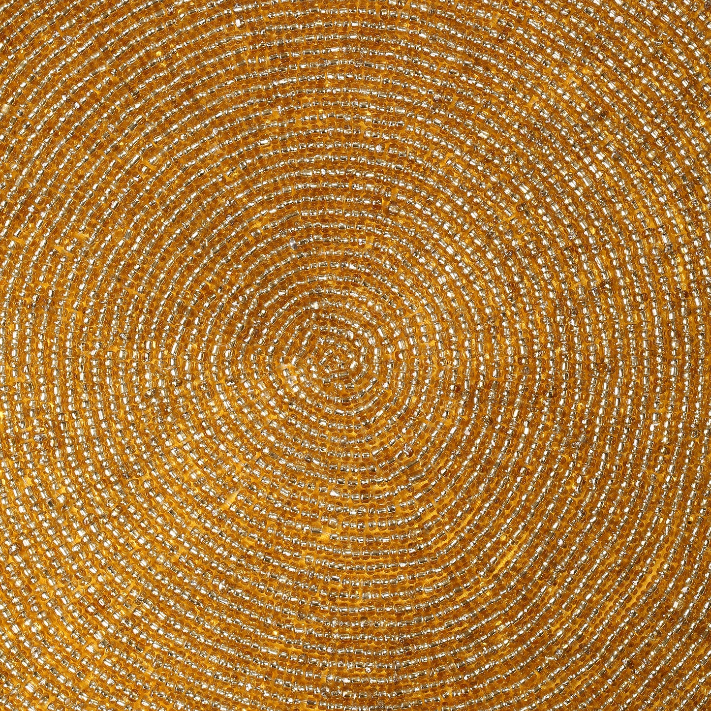 Golden Beaded Placemat