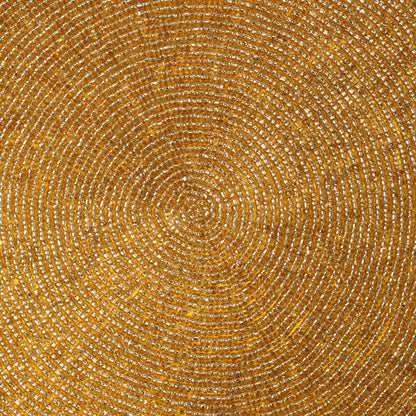 Golden Beaded Placemat