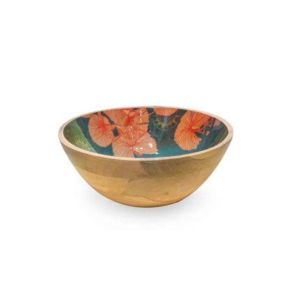 Spring Bloom Salad Bowl with Salad Servers