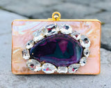 Anacortes Minaudiere- Purple Agate