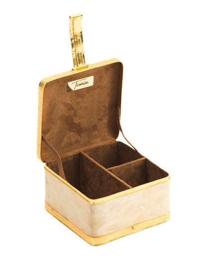 LUXE MOTHER-OF-PEARL JEWELRY BOX